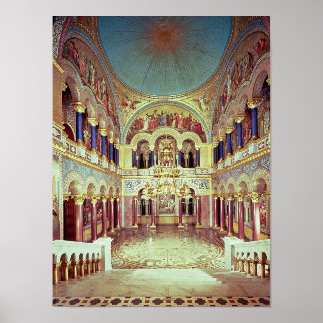 Der Throne Room aus dem Süden Poster (Vorne)