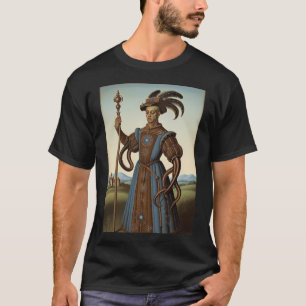 Der tiefe eine gruselige Lovecraftsche Bürger von T-Shirt