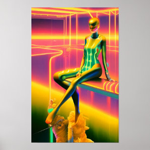 Der tiefe Ken-Gage-Surrealismus Poster