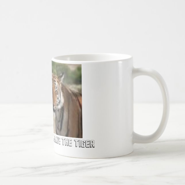 DER TIGER KAFFEETASSE (Rechts)