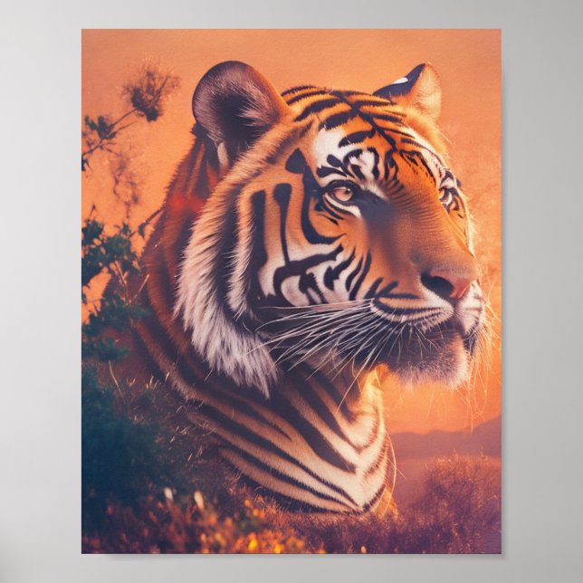 Der Tiger Poster (Vorne)