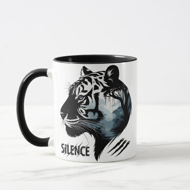 Der Tigerwald Tasse (Links)