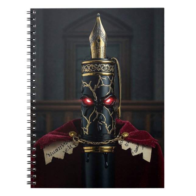 Der Tintenvorrat Notizblock (Vorderseite)