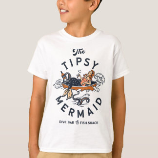 Der tipsy Mermaid Dive Bar & Fish Shack T-Shirt