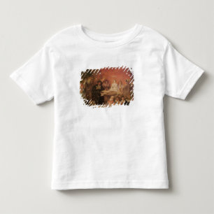 Der Tisch der Braut und des Grooms Kleinkind T-shirt