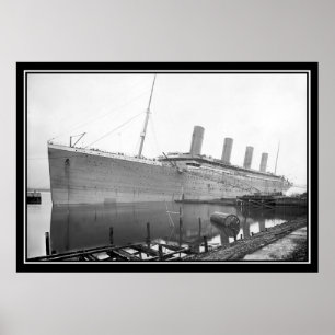 Der Titanic unbemalte Foto-Poster Titanic-Serie Poster