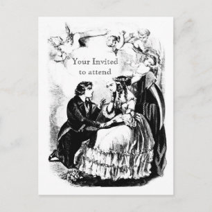 Der Tod hat seinen Charme Einladung nach der Postk