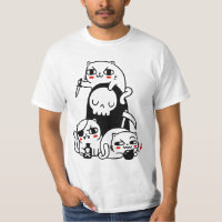 Der Tod ist eine Katze, die von einem Verwandten g