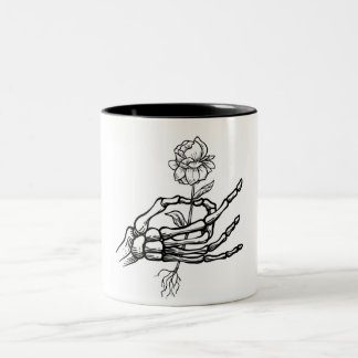 Der Tod ist natürlich, warme Getränke-Tasse Zweifarbige Tasse