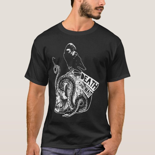 Der Tod kann warten T-Shirt (Vorderseite)