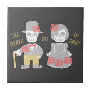 Der Tod macht uns Teil Fliese