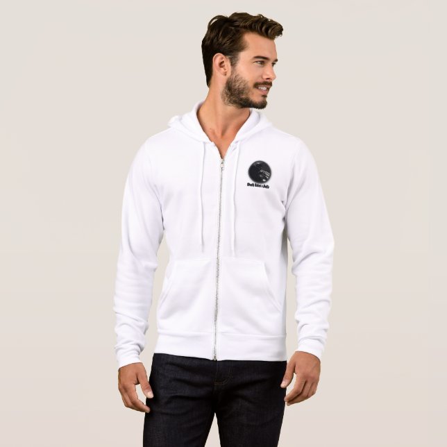 Der Tod nimmt sich selbst ein Hoodie (Vorne ganz)