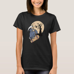 Der Tod reitet auf einem Skateboard-Skelett für Sk T-Shirt