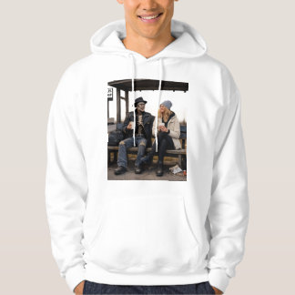 „Der Tod verpasst nie den Kaffee ☕💀“ Hoodie