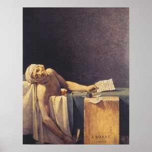 Der Tod von Marat Poster