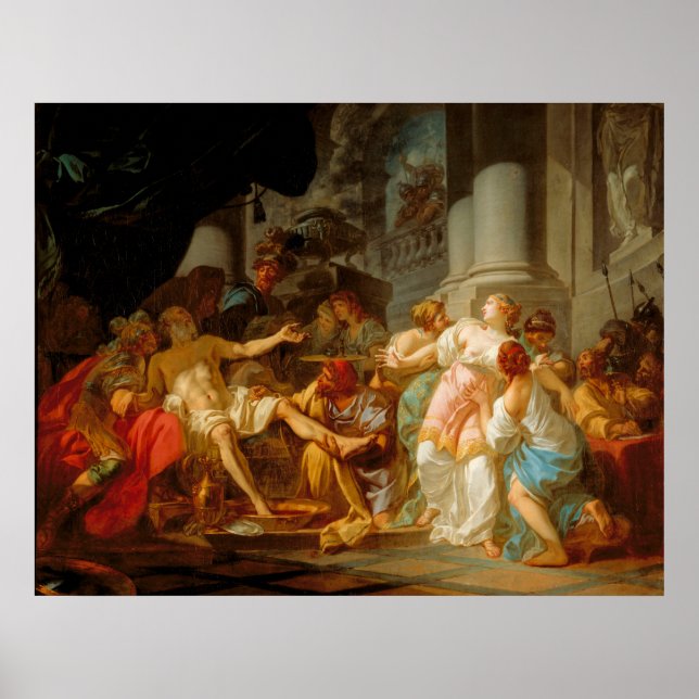 Der Tod von Seneca durch David Poster (Vorne)