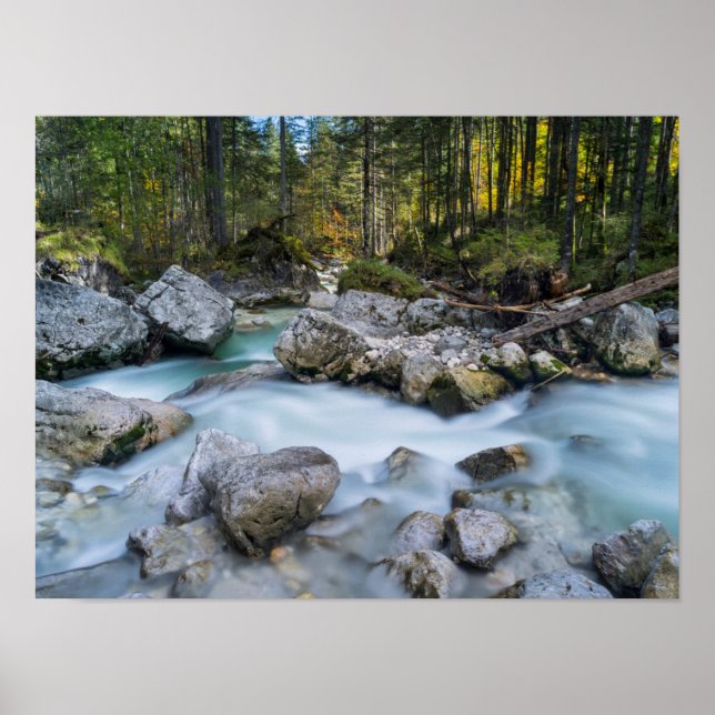 Der Torrent Ramsauer Ache Poster (Vorne)