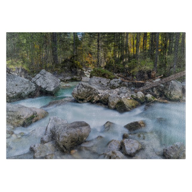 Der Torrent Ramsauer Ache Schneidebrett (Vorderseite)