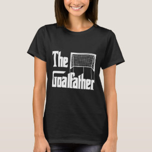 Der Torvater Vater Fußball Torwart Torwart Trainer T-Shirt