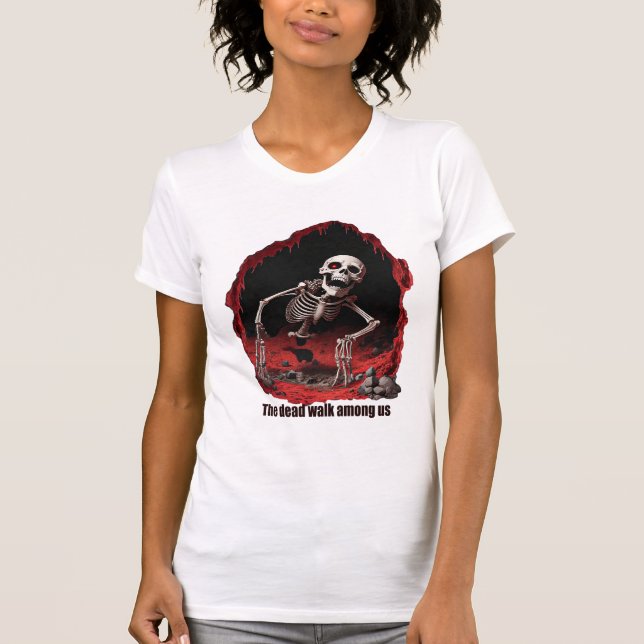 Der tote Spaziergang unter uns T-Shirt (Vorderseite)