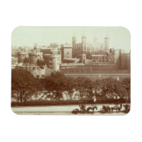 Der Tower of London (sepia Foto)