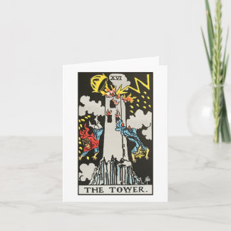 Der Tower - Rider Waite Smith Tarot Karte