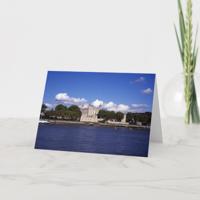 Der Tower von London Dankeskarte (Vorderseite)