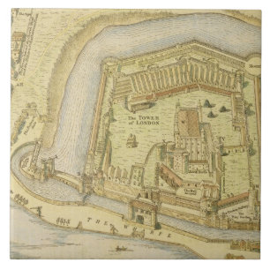 Der Tower von London, Von einer Übersicht im Jahr Fliese
