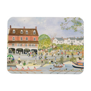 Der Towpath Walton-auf-Themse Magnet
