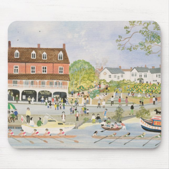 Der Towpath Walton-auf-Themse Mousepad (Vorne)