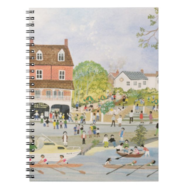 Der Towpath Walton-auf-Themse Notizblock (Vorderseite)