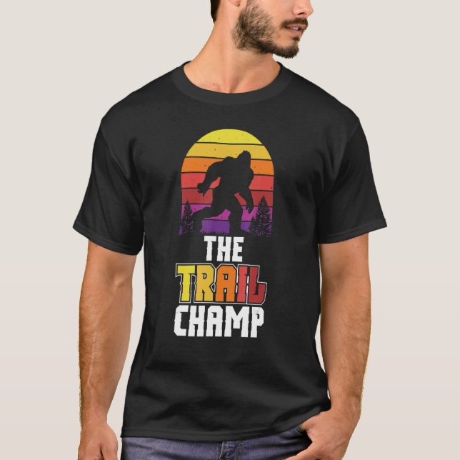 Der Trail Champion Women Running Athlete Sport T-Shirt (Vorderseite)