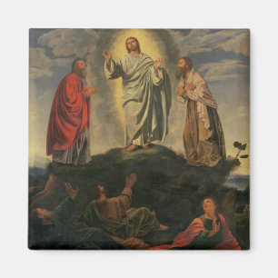 Der Transfiguration, c.1527-33 (Öl auf Platte) Magnet