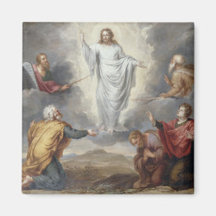 Der Transfiguration (Öl auf Kupfer) Magnet