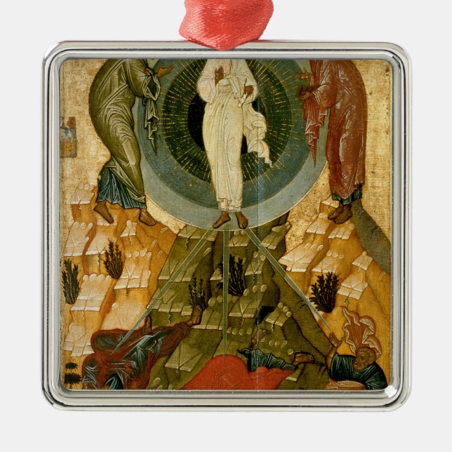 Der Transfiguration unseres Lords Silbernes Ornament (Vorne)