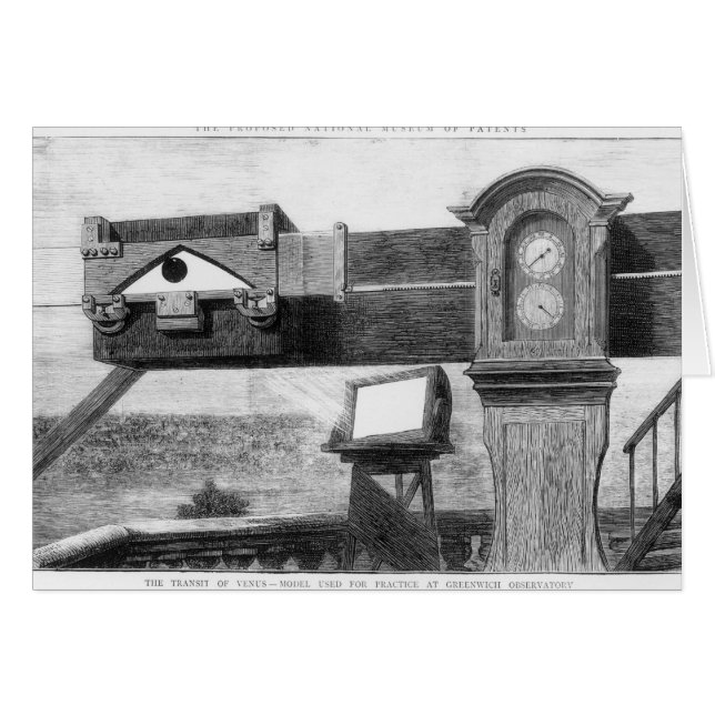 Der Transit der Venus (Vorderseite (Horizontal))