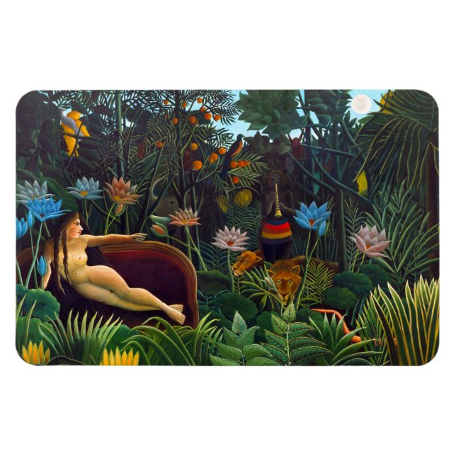 Der Traum (1910) des französischen Malers Henri Ro Magnet (Horizontal)