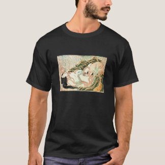 Der Traum der Fischerfrau japanische Kunst Vin T-Shirt