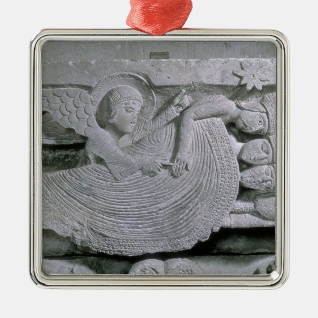 Der Traum der Weisen Silbernes Ornament (Vorne)