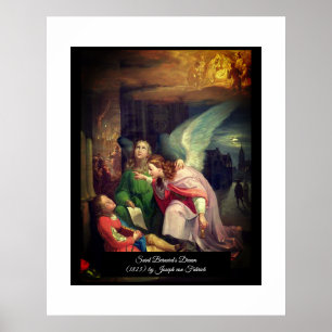 Der Traum des Heiligen Bernard Poster