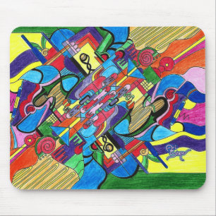 Der Traum des Künstlers Mousepad