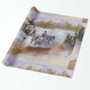 Der Traum des Winters Geschenkpapier