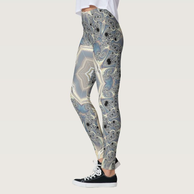 Der Traum eines Fraktals Leggings (Links)
