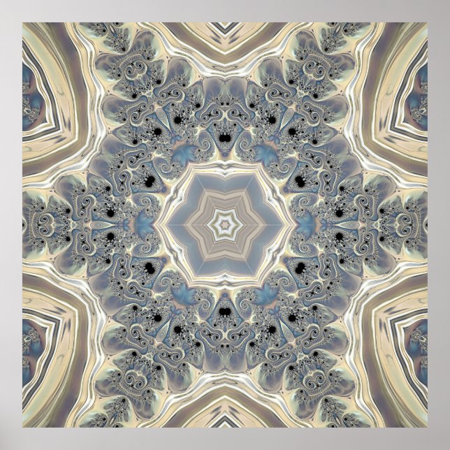 Der Traum eines Fraktals Poster (Vorne)