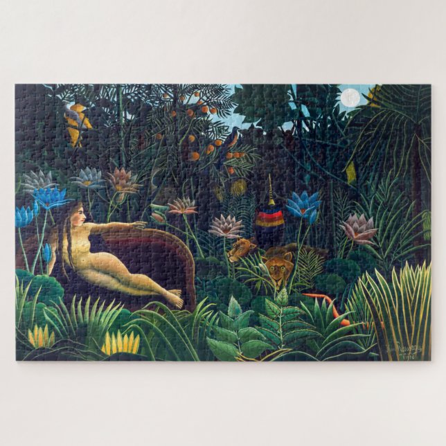 Der Traum | Henri Rousseau | (Horizontal)