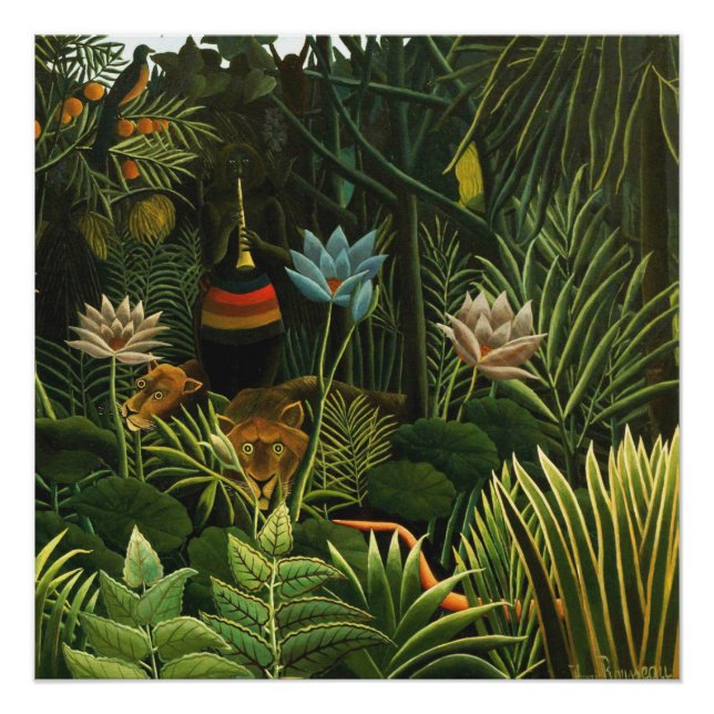 Der Traum, Henri Rousseau, eine schöne Kunst Poster (Vorderseite)