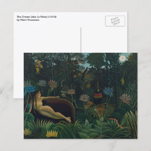 Der Traum (Le Reve Exotique) von Henri Rousseau Postkarte