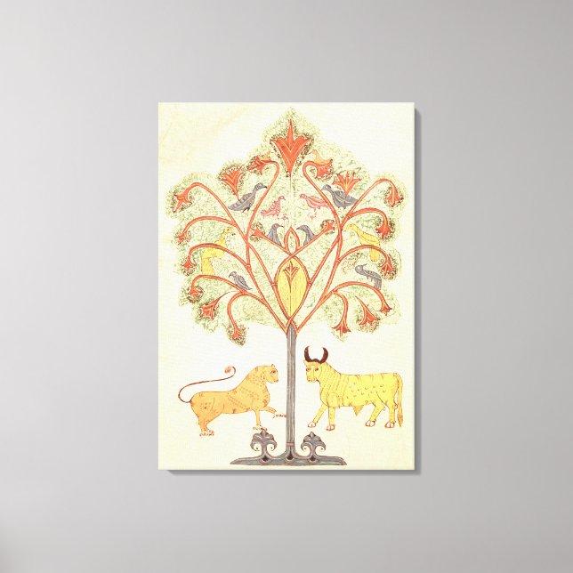 Der Traum Nebukadnezars von der "Bibel" Leinwanddruck (Vorderseite)