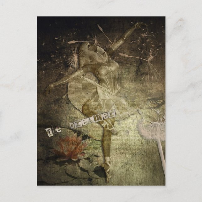 Der Traum Postkarte (Vorderseite)