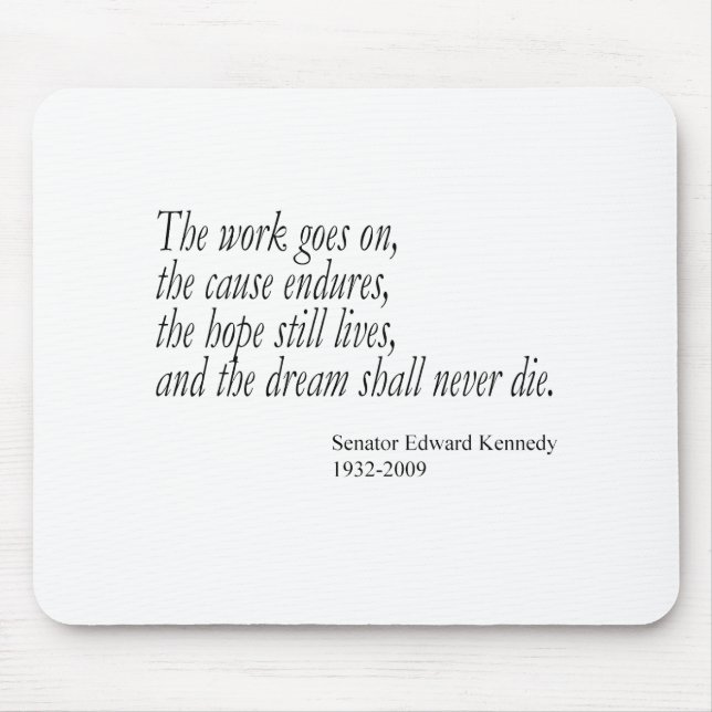 Der Traum soll die nie… Mousepad (Vorne)